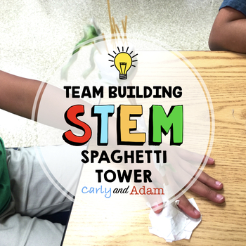 Preview of Spaghetti Tower Team Building STEM Challenge