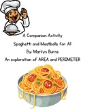 Spaghetti and Meatballs for All - AREA and PERIMETER Compa
