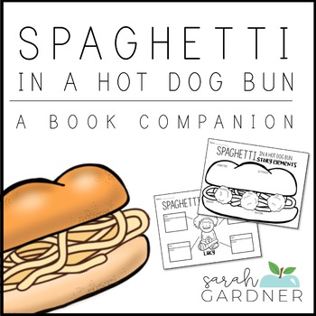 Preview of Spaghetti in a Hot Dog Bun Close Reading Activities