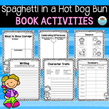 Preview of Spaghetti in a Hot Dog Bun Book Activities