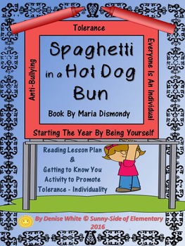 Preview of Getting to Know Each Other & Individual Differences -Spaghetti in a Hot Dog Bun