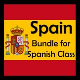 Spain Bundle in Spanish - Power Points, Notes, Movie Unit,