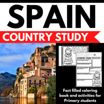 Preview of Spain Country Study Research Project - Differentiated - Reading Comprehension