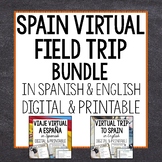 Spain Virtual Field Trip Bundle in English and Spanish dig