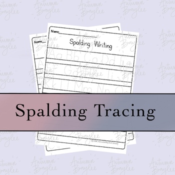 Preview of Spalding Tracing Sheet