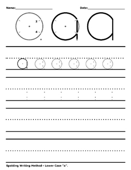 Spalding Writing Method - Worksheets by Bethany Cooley | TpT