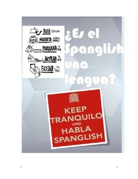 Preview of Spanglish