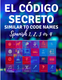Spanish 1 & 2 Review Game|Similar to Code Names|Ci Curriculum|Fun