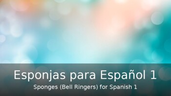 Preview of Spanish 1 Bell Ringer GALORE (Campanadas)