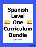 Spanish 1 Curriculum Supplements Bundle
