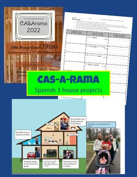 Preview of Spanish 1 House Project (Cas-A-Rama)