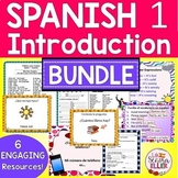 Spanish 1 Introduction BUNDLE | First Week of Spanish BUNDLE