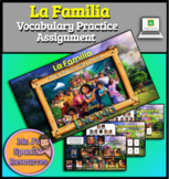 Spanish 1 La Familia Encanto Family Tree Vocabulary Practi