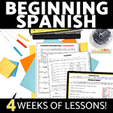 Spanish 1 Lesson Plans First Week of School Units Spanish 