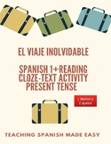 Spanish 1+ Reading, Dialogue- Travel Spain, present tense,