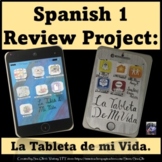 Spanish 1 Review Project or Spanish 1 Final Exam Replaceme