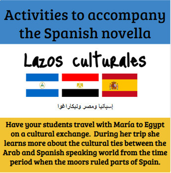Preview of Spanish 2+ / 3 CI Guide / Activities for the novella Lazos Culturales