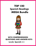 Spanish 2/3 MEGA BUNDLE: 100 READINGS | CULTURE | BIOS | G