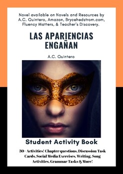 Preview of Spanish 3/4 Novel: Las apariencias engañan FVR/Lit Circles/Novel Guide 30+