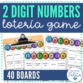 Spanish Numbers - 2 Digit Numbers Vocabulary Practice Lote