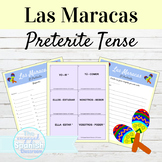 Spanish Preterite Tense Regular and Irregular Verbs Maraca