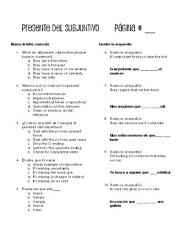 Spanish 3 Final Exam by The Profe Store LLC | TPT