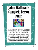 Spanish 4A 2014 Supplemental Word Documents