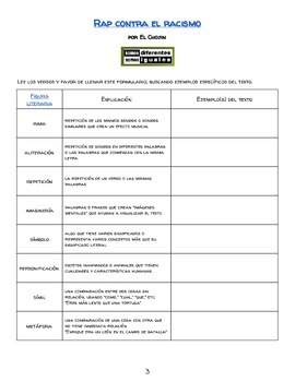 Preview of Spanish 4/AP/IB (Cuestiones/desafíos globales -racismo/discriminación/prejuicio)