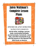 Spanish 4B 2014 Supplemental Word Documents