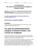 Spanish 5AP: Multiple Choice-Por qué los centroamericanos 