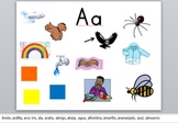 Spanish ABC Sounds PPT and Handwriting Sheets Bundle