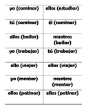 Spanish AR Verb Conjugation Game