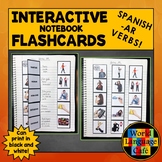Spanish AR Verbs Flashcards Interactive Notebook Flashcard