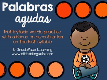 Preview of Spanish Accentuation – Palabras agudas