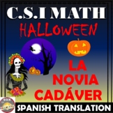 Spanish: Actividad matemática de Halloween: CSI Matemática