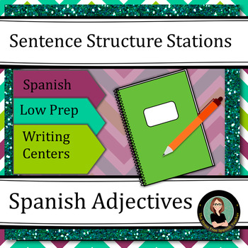 spanish sentence structure teaching resources teachers pay teachers