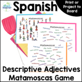Spanish Adjectives Matamoscas (Flyswatter) Game Adjetivos 
