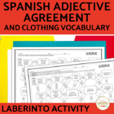 Spanish Adjectives and Nouns Agreement Worksheets Spanish 
