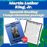 Martin Luther King Jr - Spanish Biography Activity Printab