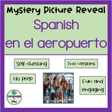 Spanish Airport el Aeropuerto Vocabulary Mystery Picture R