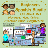 Spanish All About Me 5 lesson bundle