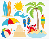 Spanish All about the summer - 4 lessons BUNDLE Module 10