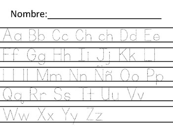 Spanish Alphabet by Apple Strategies | Teachers Pay Teachers