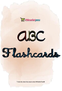 Preview of Spanish Alphabet/Abc (Flashcards)