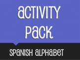 Spanish Alphabet Activity Pack