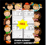 Spanish Alphabet Activity Worksheets/Winter Activities