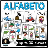Spanish Alphabet Bingo Game Bingo del alfabeto en Espanol