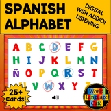 Spanish Alphabet Boom Cards Spanish Digital Flashcards Task Cards