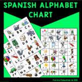 Spanish Alphabet Cards and Chart