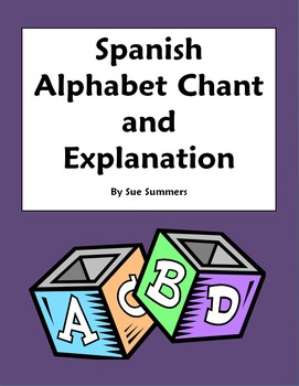 Preview of Spanish Alphabet Chant and Vowels Pronunciation Smartboard